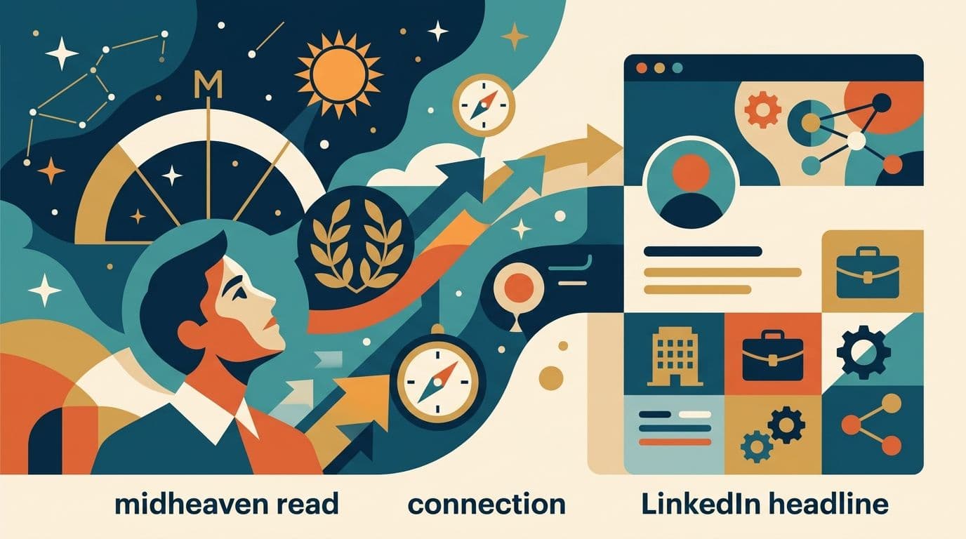 Wie du deine Midheaven-Deutung mit einer LinkedIn-Überschrift verbindest